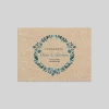 Programme De Mariage^Planet cards Eucalyptus Kraft