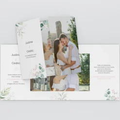 Faire-part Mariage Champêtre | Gamme Complète^Planet cards Eucalyptus Pastel
