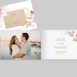 Faire-part Mariage Bohème | Faire-part Mariage Champêtre^Planet cards Eucalyptus Romantique