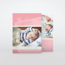 Faire-part Naissance Original^Planet cards Fabriqué avec Amour