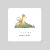 Faire-part Naissance Animaux | Créations En Collaboration^Planet cards Famille Renard
