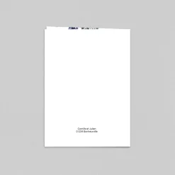 Faire-part Mariage Champêtre | Gamme Complète^Planet cards Feuilles et plumes en couronne