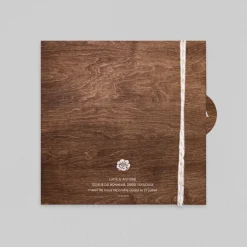 Faire-part Mariage Champêtre^Planet cards Ficelle fleurie