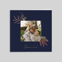 Carte De Vœux Famille | Carte De Vœux Nature^Planet cards Fines Fleurs et Délicatesse