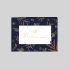 Carte De Vœux Entreprise Nature^Planet cards Fleurs d'Hiver