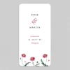 Faire-part Mariage Champêtre^Planet cards Fleurs et Eucalyptus