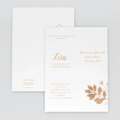 Faire-part Baptême Civil | Faire-part Baptême Original^Planet cards Floral sur bois