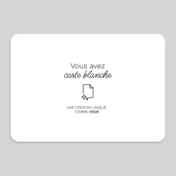 Carte 100% Personnalisable | Carte 100% Personnalisable^Planet cards Format paysage Recto 21 x 14,5 cm