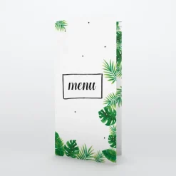 Menu Baptême^Planet cards Forêt tropicale