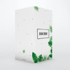 Menu Baptême^Planet cards Forêt tropicale