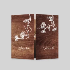 Faire-part Mariage Champêtre | Gamme Complète^Planet cards Gravures et bois