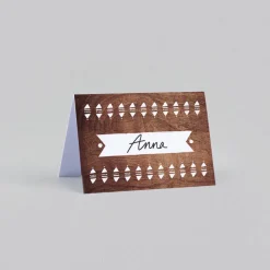 Marque-place Mariage^Planet cards Gravures et bois