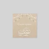 Coupon-réponse Mariage^Planet cards Guinguette et Lumières