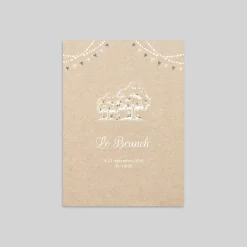 Carte D'invitation Mariage^Planet cards Guinguette et Lumières