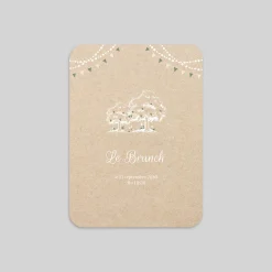 Carte D'invitation Mariage^Planet cards Guinguette et Lumières