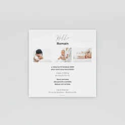 Faire-part Naissance Fille | Faire-part Naissance Garçon^Planet cards Hello coeur