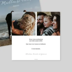 Carte De Vœux Famille | Carte De Vœux Photo^Planet cards Heureuse Année