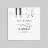 Faire-part Mariage Original | Faire-part Mariage Champêtre^Planet cards Illustration papa et maman