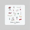 Créations En Collaboration | Faire-part Mariage Original^Planet cards Illustrations et Guinguette