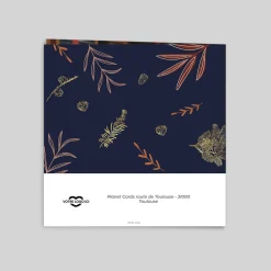 Carte De Vœux Entreprise Nature^Planet cards Imprimé de Fleurs