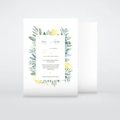 Faire-part Mariage Champêtre^Planet cards Instant Nature