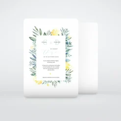 Faire-part Mariage Champêtre^Planet cards Instant Nature
