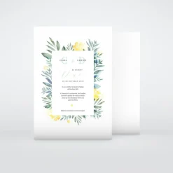 Faire-part Mariage Champêtre^Planet cards Instant Nature