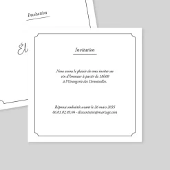 Carte D'invitation Mariage^Planet cards Invitation élégante