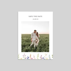 Save The Date^Planet cards Jardin de Fleurs