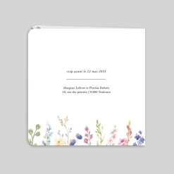 Faire-part Mariage Champêtre | Gamme Complète^Planet cards Jardin de Fleurs