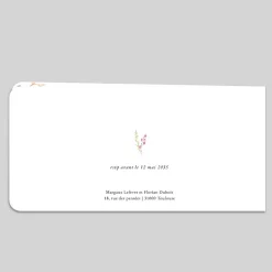 Faire-part Mariage Champêtre | Gamme Complète^Planet cards Jardin de Fleurs et aquarelle