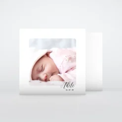 Faire-part Naissance Fille^Planet cards Joli bébé