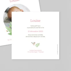 Faire-part Naissance Animaux | Créations En Collaboration^Planet cards Joli Petit Faon