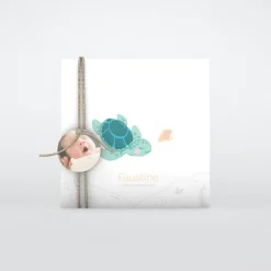 Faire-part Naissance Animaux | Faire-part Naissance Fille^Planet cards Jolie Tortue Fille