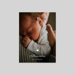 Faire-part Naissance Fille | Faire-part Naissance Garçon^Planet cards Jolie typographie