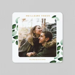 Carte De Vœux Nature^Planet cards Jolies Feuilles et Photo
