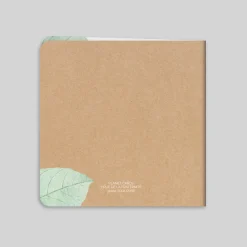 Carte De Vœux Entreprise Nature^Planet cards Jolies Feuilles Vertes