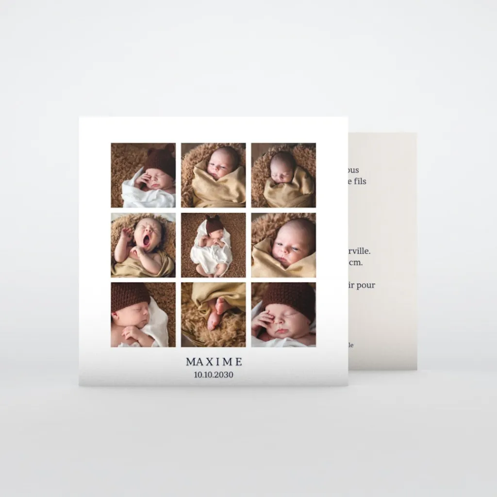 Faire-part Naissance Fille | Faire-part Naissance Garçon^Planet cards Jolies Photos