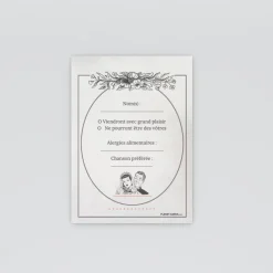 Coupon-réponse Mariage^Planet cards Journal ancien