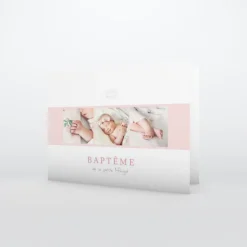 Faire-part Baptême Civil | Faire-part Baptême Fille^Planet cards Journée de Princesse