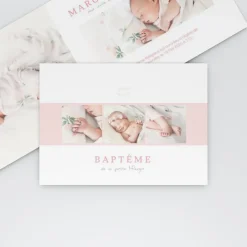 Faire-part Baptême Civil | Faire-part Baptême Fille^Planet cards Journée de Princesse