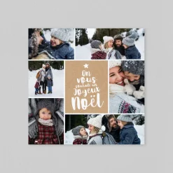 Carte De Noël Photo^Planet cards Joyeux Noël en Sapin