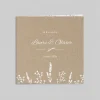 Faire-part Mariage Champêtre | Gamme Complète^Planet cards Kraft et Douceur Florale