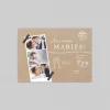 Carte Remerciement Mariage Champêtre^Planet cards Kraft et Tendresse