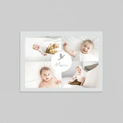 Carte Remerciement Baptême Animaux^Planet cards La petite Colombe