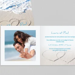 Faire-part Mariage Original | Gamme Complète^Planet cards La plage