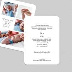 Faire-part Naissance Fille | Faire-part Naissance Garçon^Planet cards La première rencontre