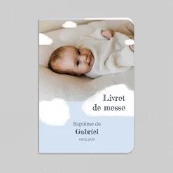 Livret De Baptême^Planet cards Lainage Nuage