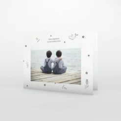 Faire-part Baptême Civil^Planet cards L'amour et la vie marine