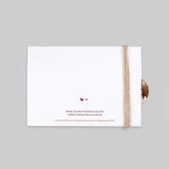 Faire-part Mariage Champêtre^Planet cards Lanternes d'Automne
